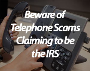 IRS Telephone Scams