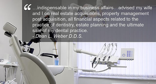 BHTD accounting for dentist and professional services