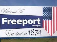 Welcome to Freeport, Michigan
